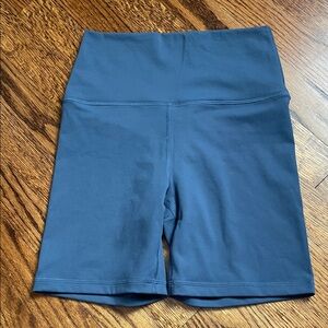 SET Active Women's High-Waisted Navy Bike Shorts